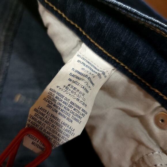 Old Navy Plus Jeans Boot Cut Dark Wash Denim Size 24 Regular  - Picture 7 of 8